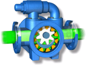 Internal Gear Pump animation