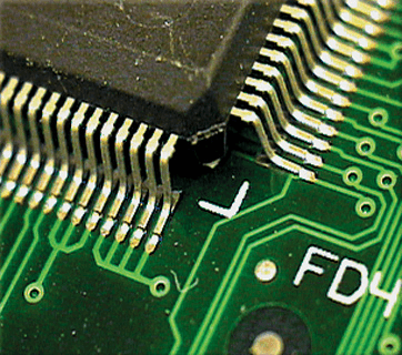 SMT board to board connector