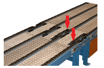 Double-strand Sprockets in Use diagram