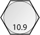 Class 10.9 Metric Bolt diagram