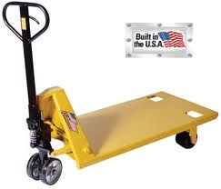 Skid pallet jack