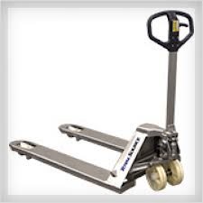 Stainless steel corrosion resistane pallet jack