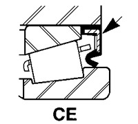 Selcting tapered bearing seal
