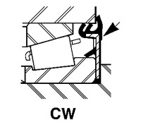 Contact, press-fit excluder seal