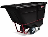 Picking refuse carts