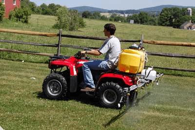 ATV spray equipment