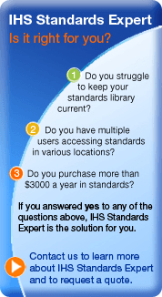 IHS Standard Expert giver dig adgang til alle typer industrielle standarder.