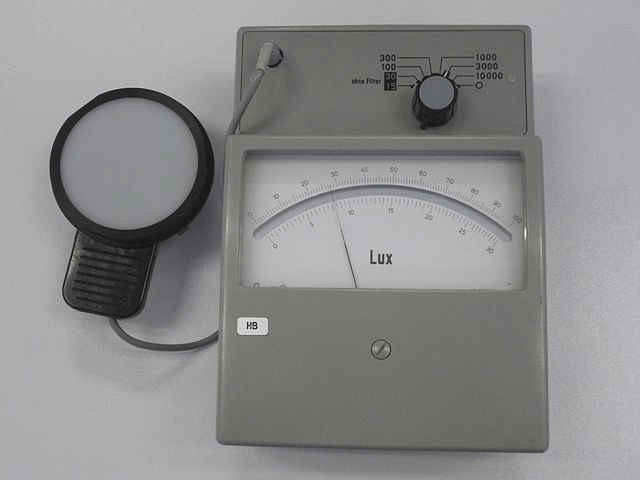 Lux Measurement Chart