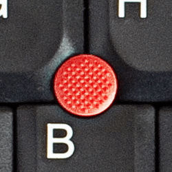 Selecting laptop pointing stick