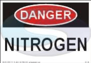 Danger sign from Seaward Safety