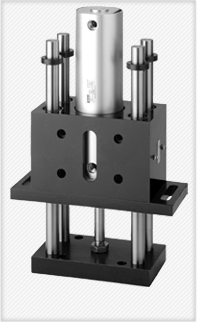 They feature four precision guide shafts that provide non-rotational linear guidance and almost double the load capacity of the Two Shaft Thrusters.