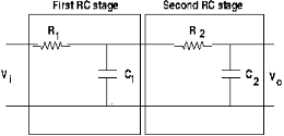 second-order low pass filter lpf schematic