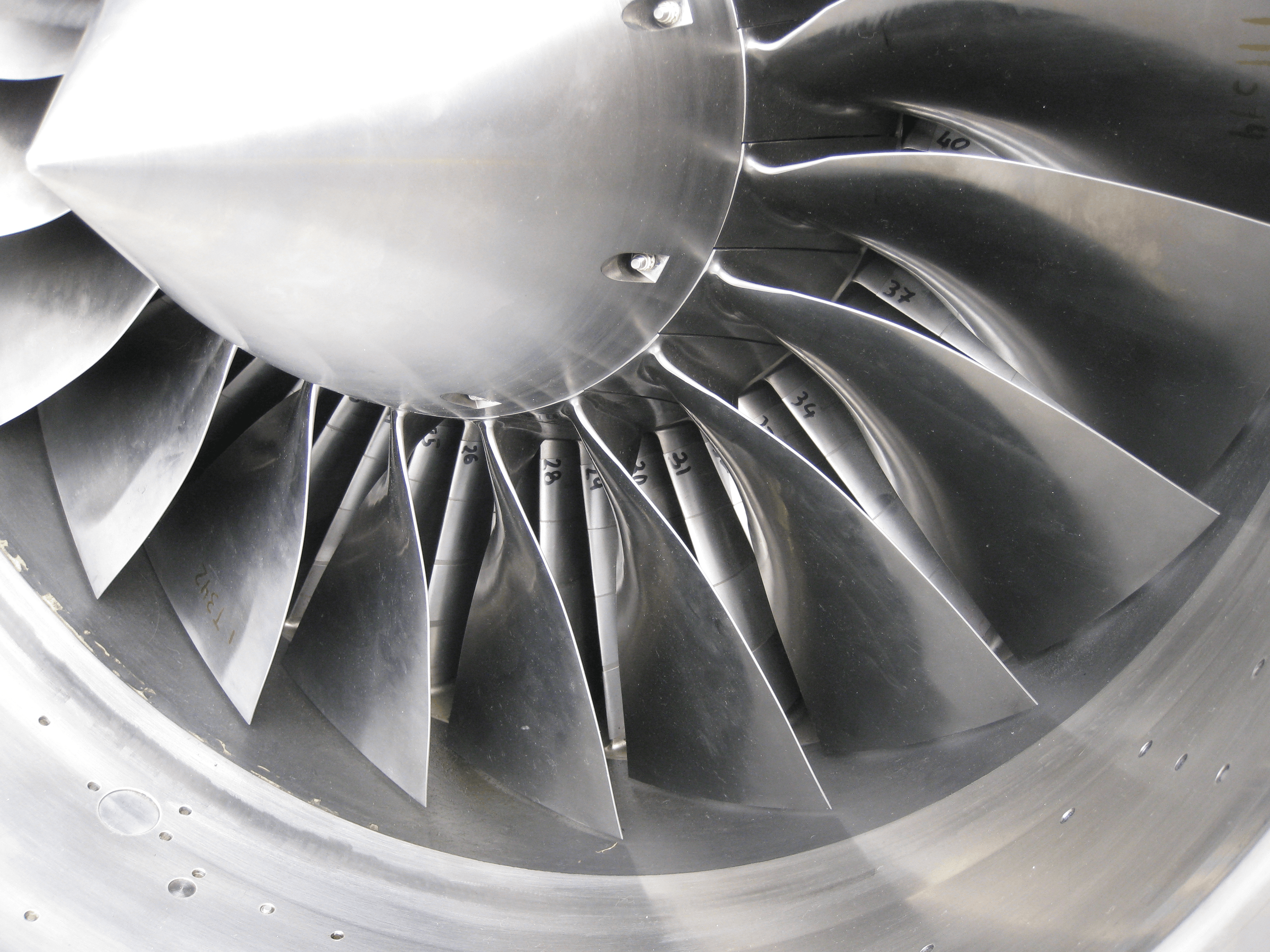 Industrial fan blade