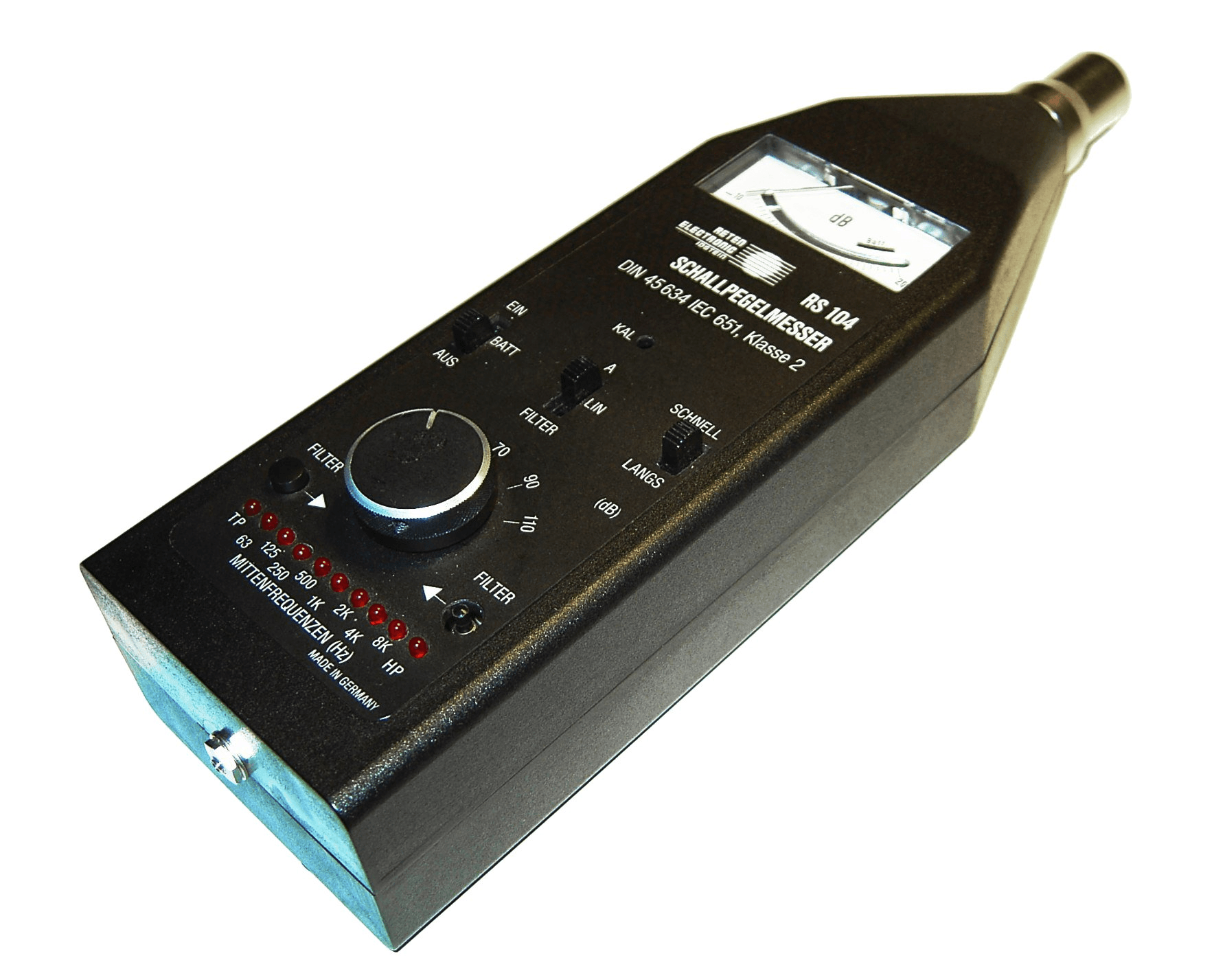 Analog dBm meter