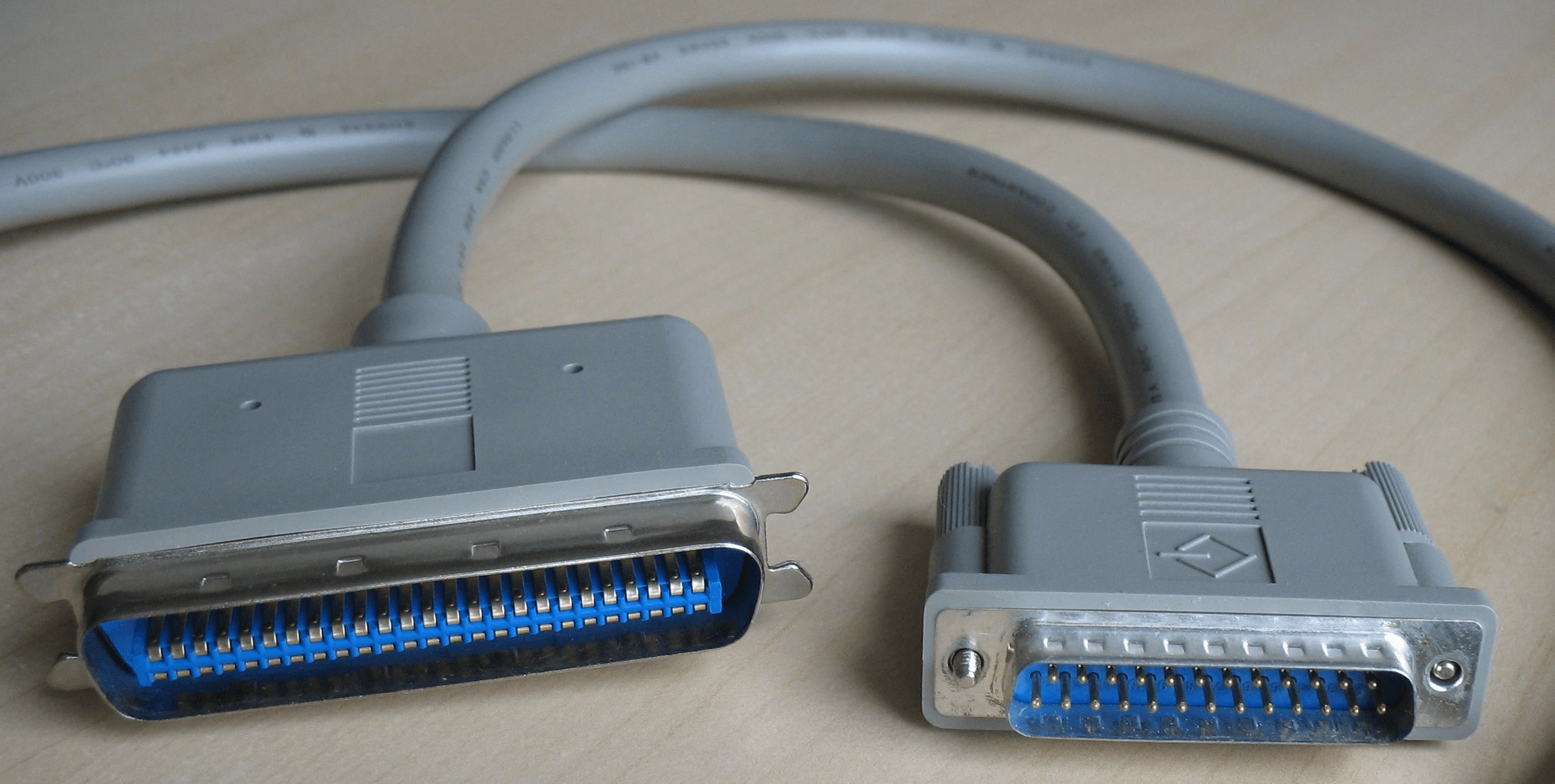 Centronics connectors