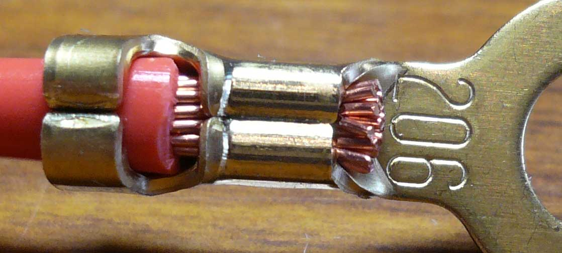 Battery Ring Crimp Battery Ring Crimp