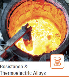Resistance & Thermoelectric Alloys