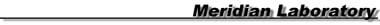 Meridian Laboratory, Inc. Logo