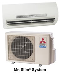 cost of mitsubishi electric cooling and heating