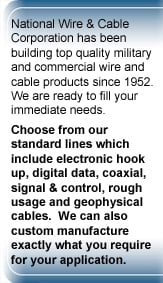Rugged Use Electrical Cable