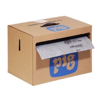 PIG® 4 in 1® Absorbent Mat Roll in Dispenser Box