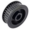 Chengdu Leno Machinery Co., Ltd. - Black Anodized HTD Timing Pulley - Hex Hole