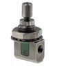 Beswick Engineering Co., Inc. - In-Line Needle Valve with M3 Threaded Ports