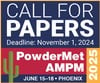 Metal Powder Industries Federation (MPIF) - PowderMet2025 Call For Papers