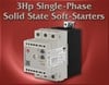 CARLO GAVAZZI Automation Components - 3Hp Single-Phase Solid State Soft-Starters