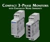 CARLO GAVAZZI Automation Components - Compact 3-Phase Monitors w/Enhanced Noise Immunity