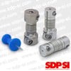 Stock Drive Products & Sterling Instrument - SDP/SI - Zero Backlash Miniature Fairloc® Bellows Couplings