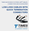 PEI-Genesis - Low-loss Cables With Quick Termination Connectors