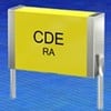 Cornell Dubilier - Type RA Film Capacitors Meet 85% RH Conditions