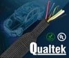 Qualtek Electronics Corp. - Heat Shrinkable Fabric Tubing
