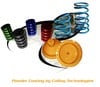 Myriad of coatings for large custom springs-Image