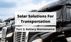 PowerFilm, Inc. - Solar for Transportation: Battery Maintenance