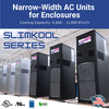Kooltronic, Inc. - Narrow-Width Enclosure AC Units | SkimKool Series