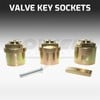 Lowell Corporation - Valve Key Socket Set