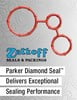 Zatkoff Seals & Packings - Parker Diamond Seal Delivers Excellent Sealing 