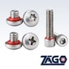 bisco industries - ZAGO Seal Screws for Reliable Sealing Performance