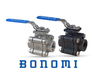 Bonomi North America, Inc. - Three-Piece Ball Valve ISO 5211 Actuator Mount Pad