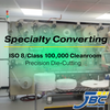 JBC Technologies, Inc. - Precision Converting: ISO 8 Cleanroom Die-Cutting