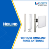 Heilind Electronics, Inc. - L-Com Wi-Fi 6/6e Omni and Panel Antennas 