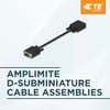 TE Connectivity - Increased Options with TE AMP D-Sub Cable Assys