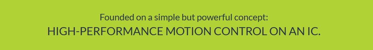 High Performance Motion Control On An IC