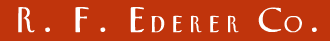 R.F. Ederer Company Logo