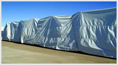 Outdoor Storage Covers & Stockpile Covers