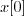 $x[0]$