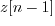 $z[n-1]$