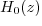 $H_0(z)$